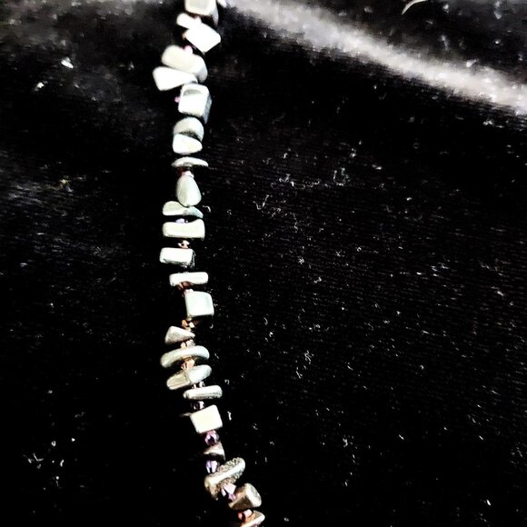 Hematite Beaded Necklace - Picture 2 of 5